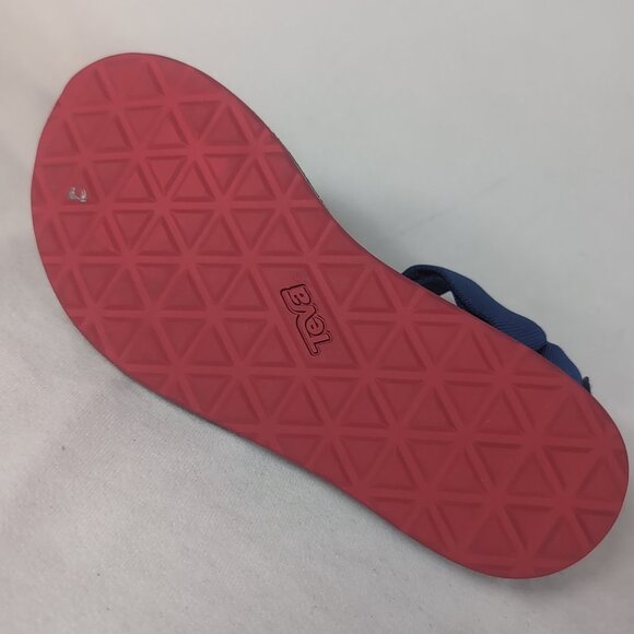 Teva Midform Universal Sandal Women 6 AMPUTEE SINGLE RIGHT Navy Blue Red 1013655 - Picture 3 of 11